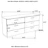 Felicity Dresser w/ LED Mirror - Adams Furniture