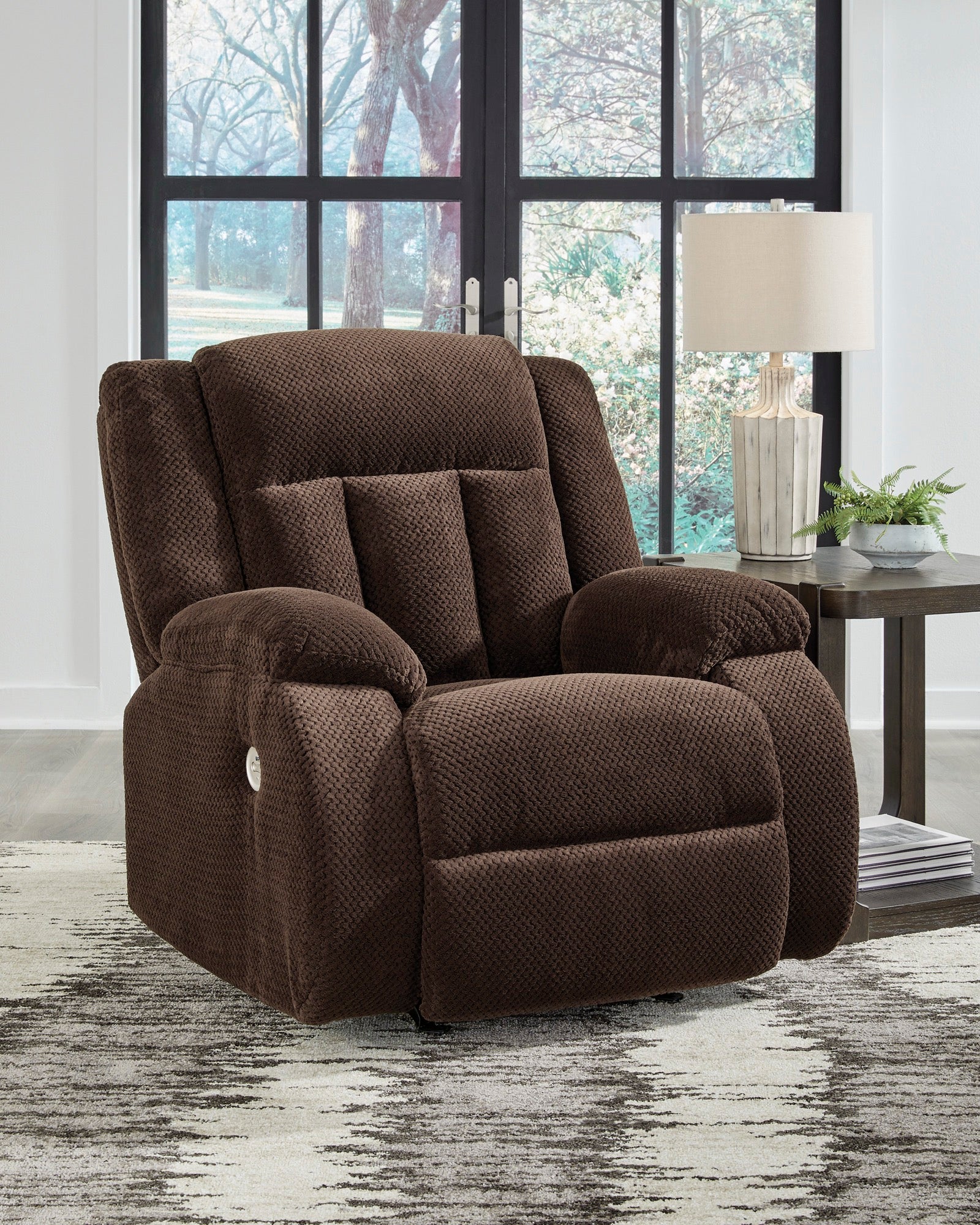 Oscar Power Rocker Recliner - Adams Furniture