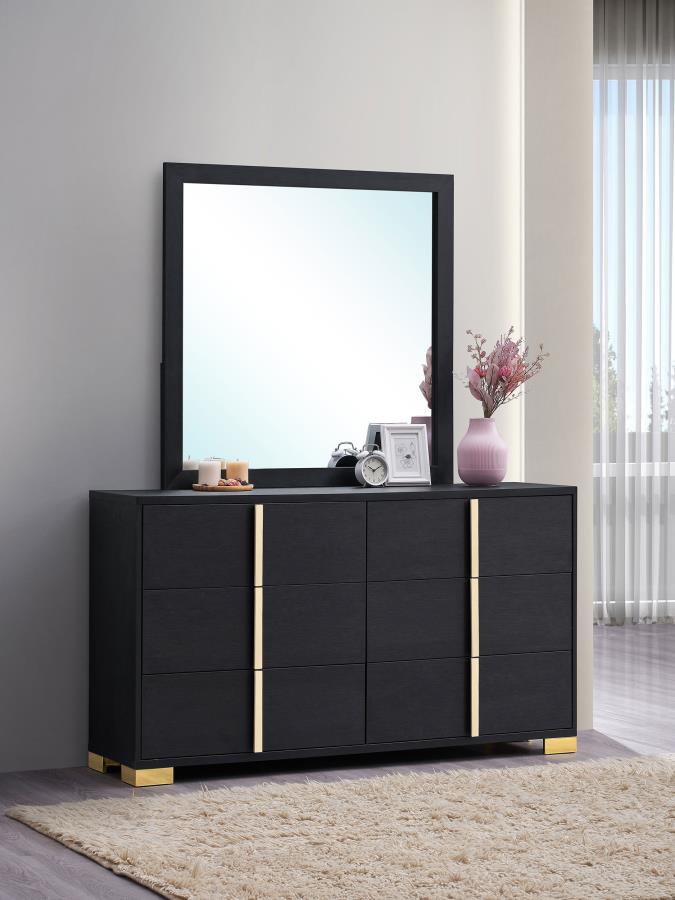 Harmony Dresser & Mirror - Adams Furniture