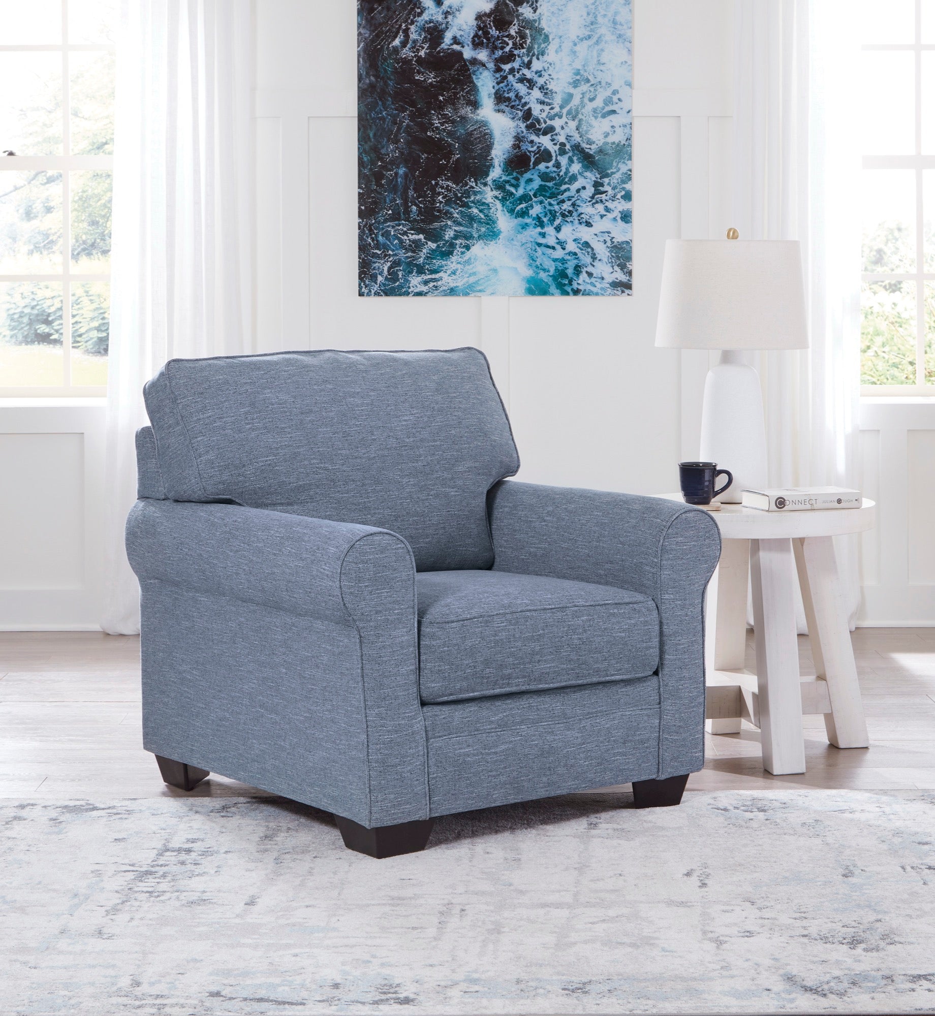 Charlotte Denim Chair