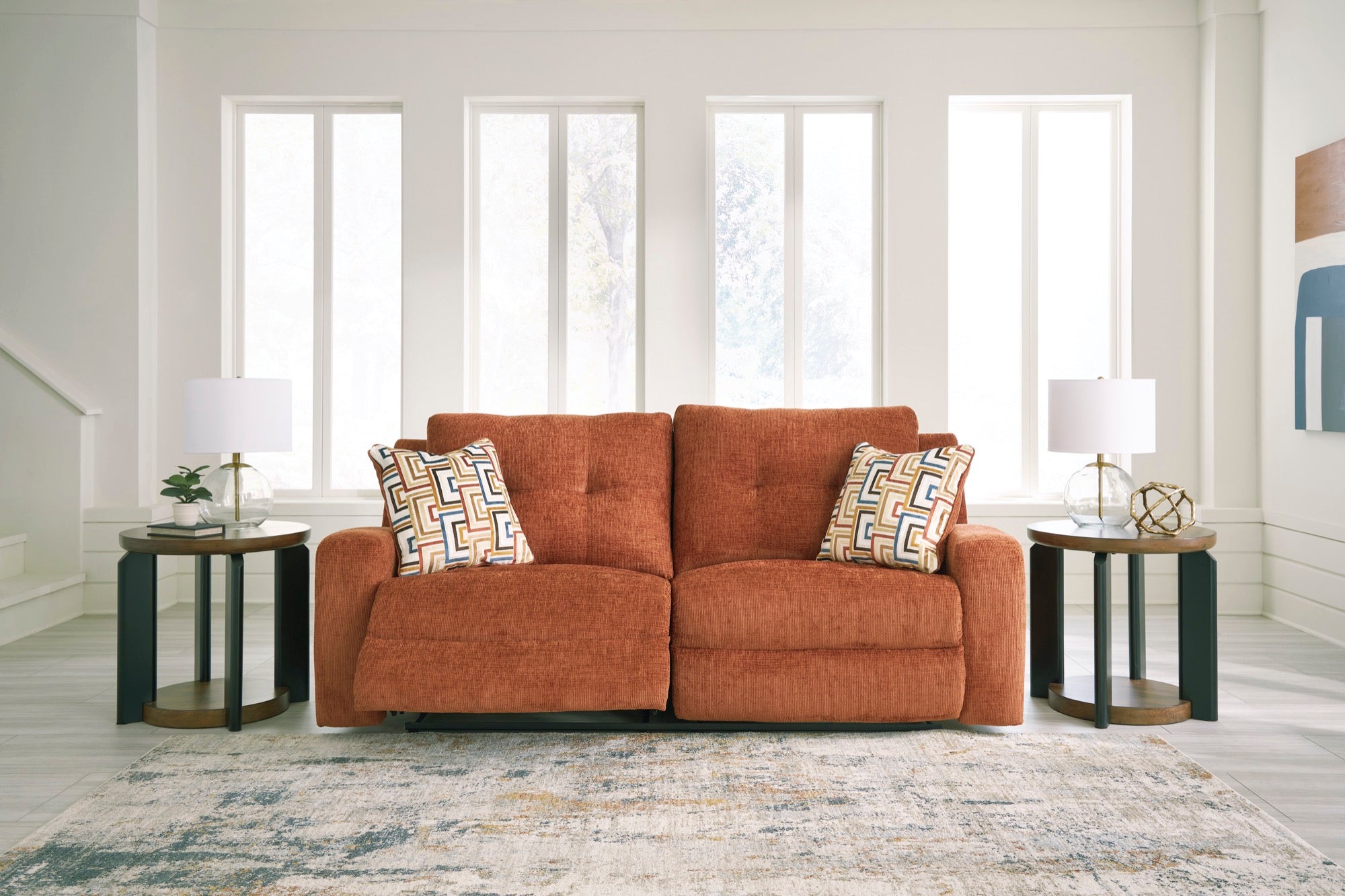 Sebastian Reclining Living Room Set - Adams Furniture