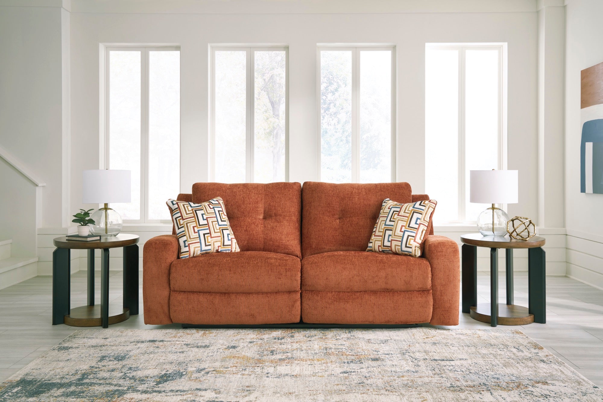 Sebastian Reclining Living Room Set - Adams Furniture