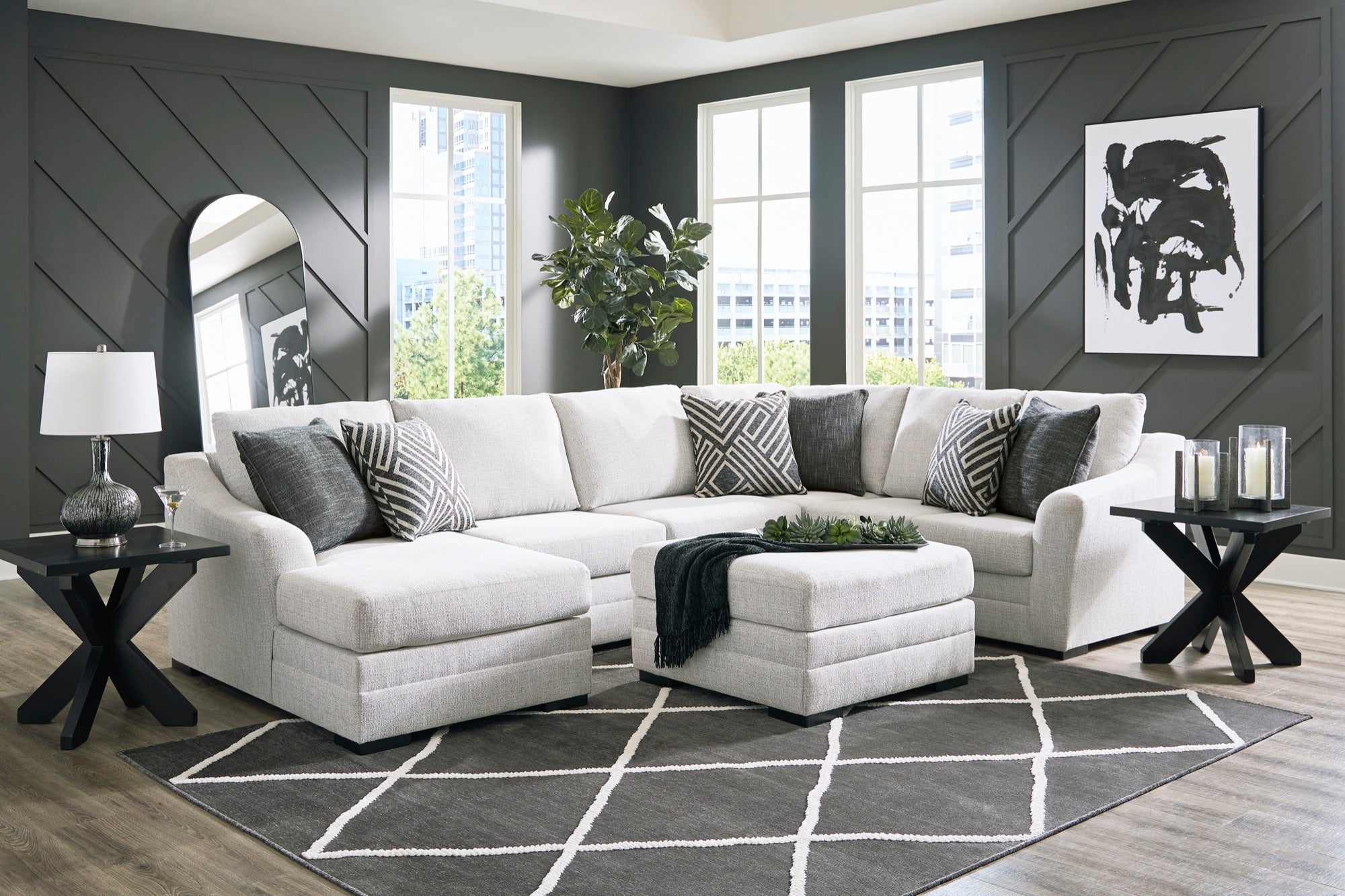 Koralynn 3-Piece Sectional with Chaise - Adams Furniture