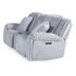Penelope Power Reclining Console Loveseat - Adams Furniture