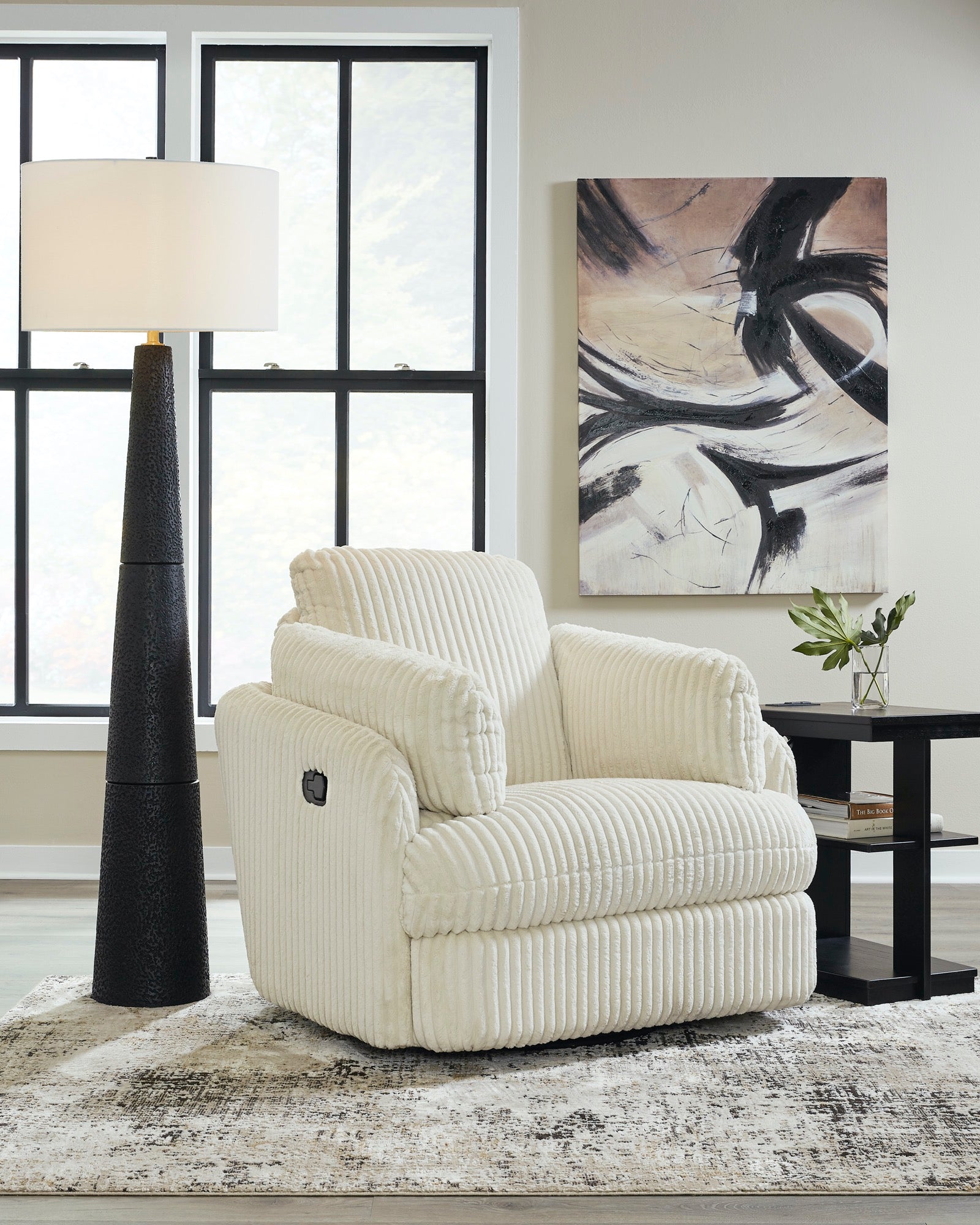 Tie-Breaker Swivel Glider Recliner - Adams Furniture
