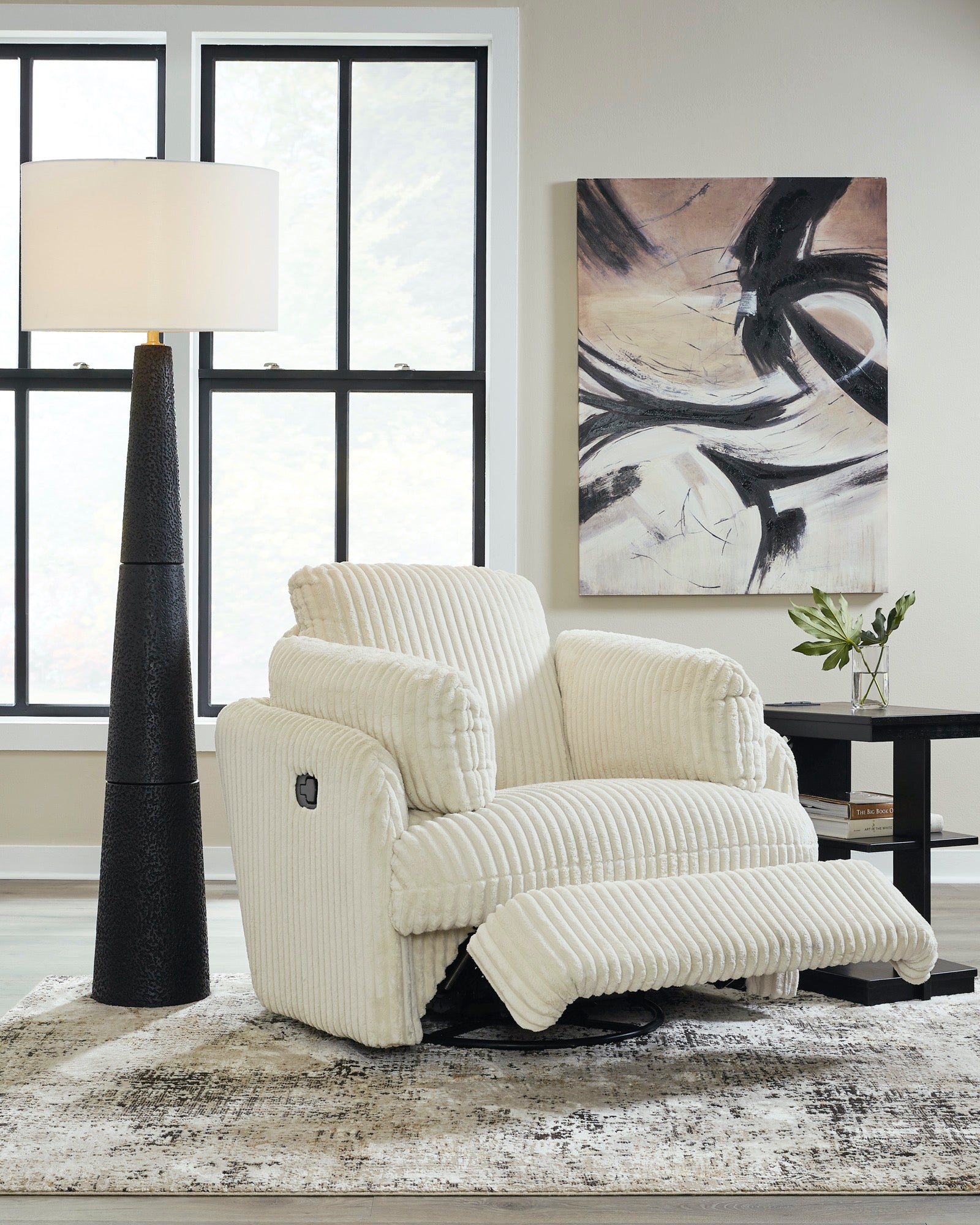 Tie-Breaker Swivel Glider Recliner - Adams Furniture
