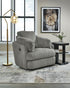 Tie-Breaker Swivel Glider Recliner - Adams Furniture