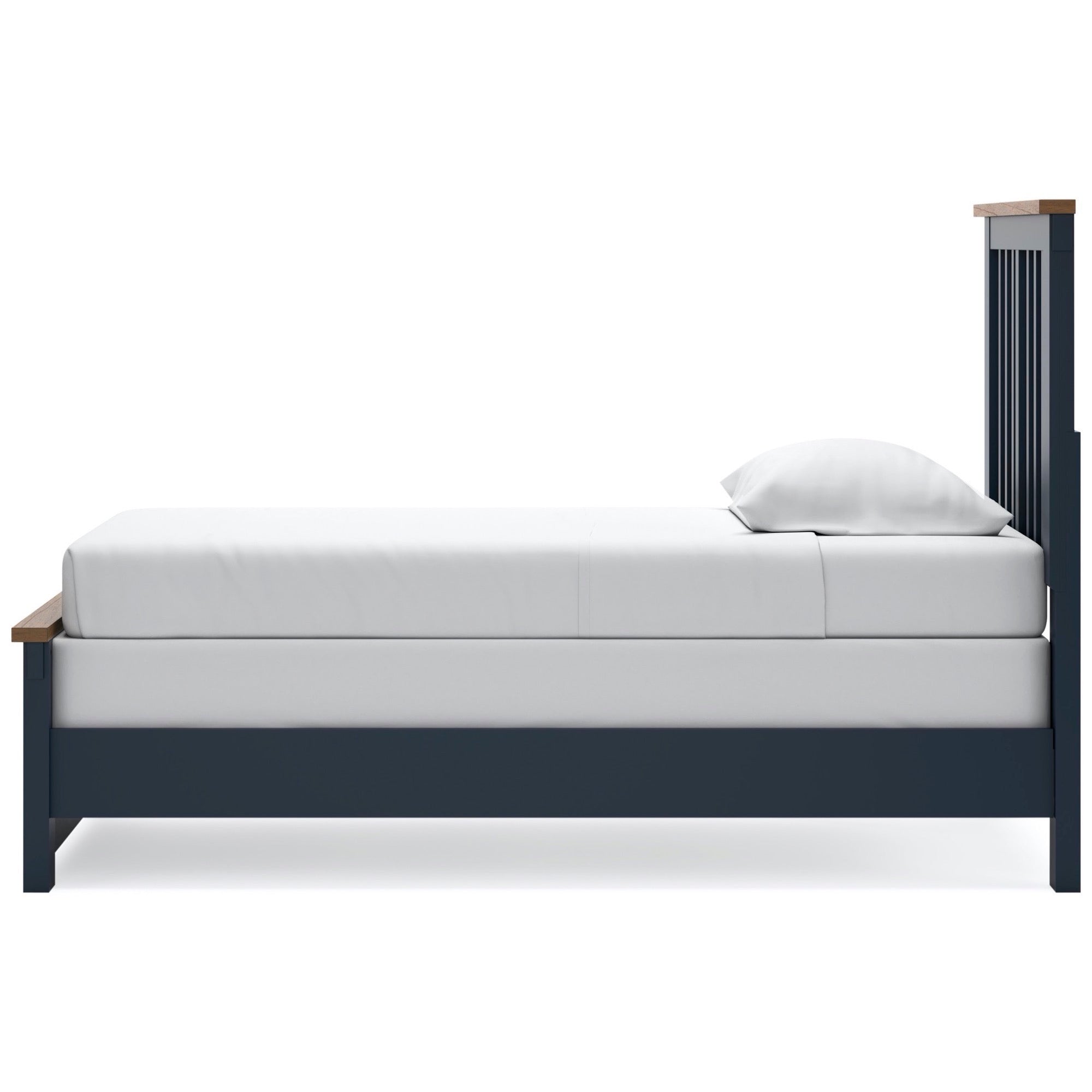 Logan Twin Panel Bed - Adams Furniture