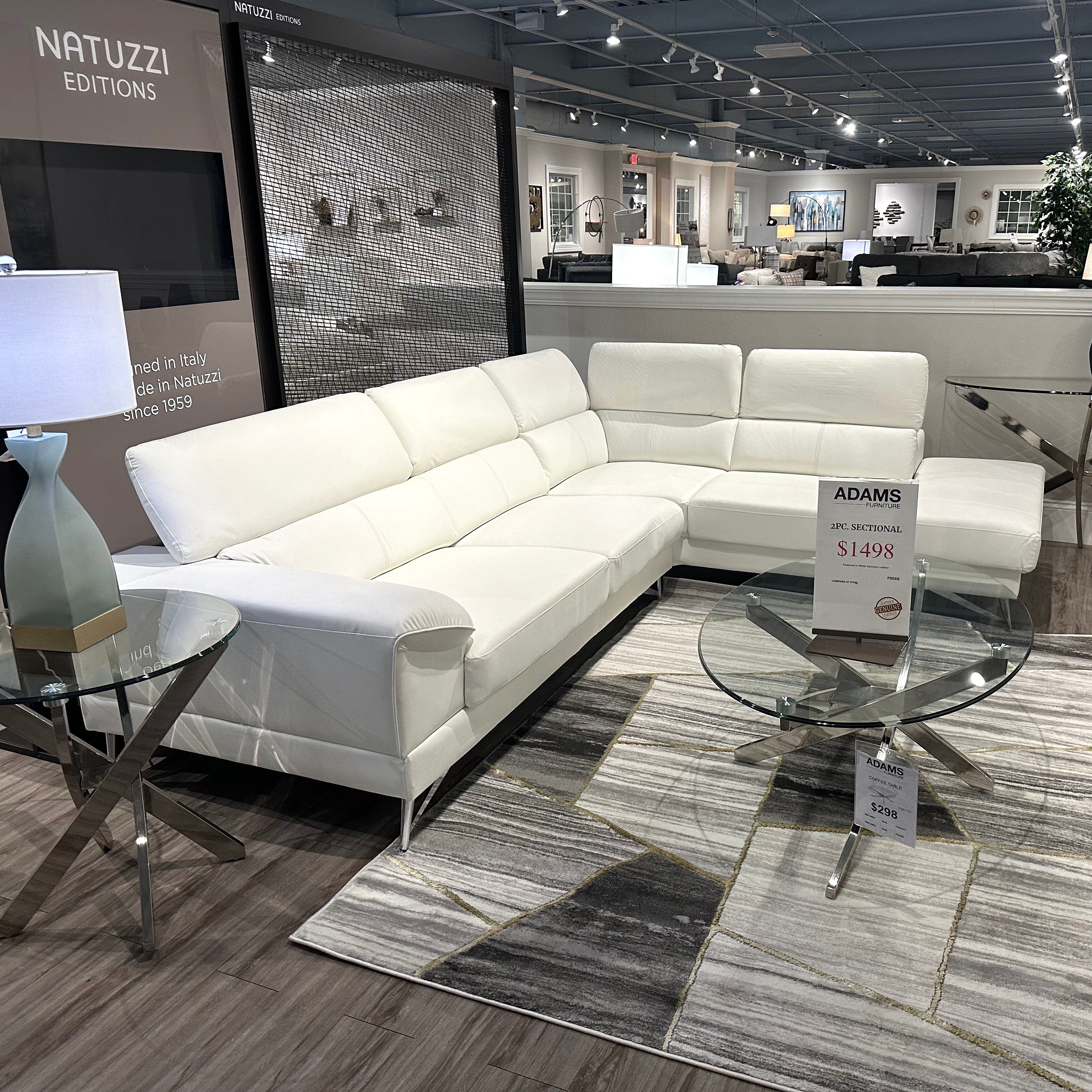 Seattle White Sectional