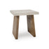 Light Brown Square End Table