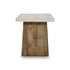 Light Brown Square End Table