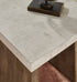 Light Brown Square End Table
