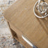 Light Brown Rectangular End Table