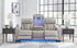 Boyington Power Reclining Sofa - Adams Furniture