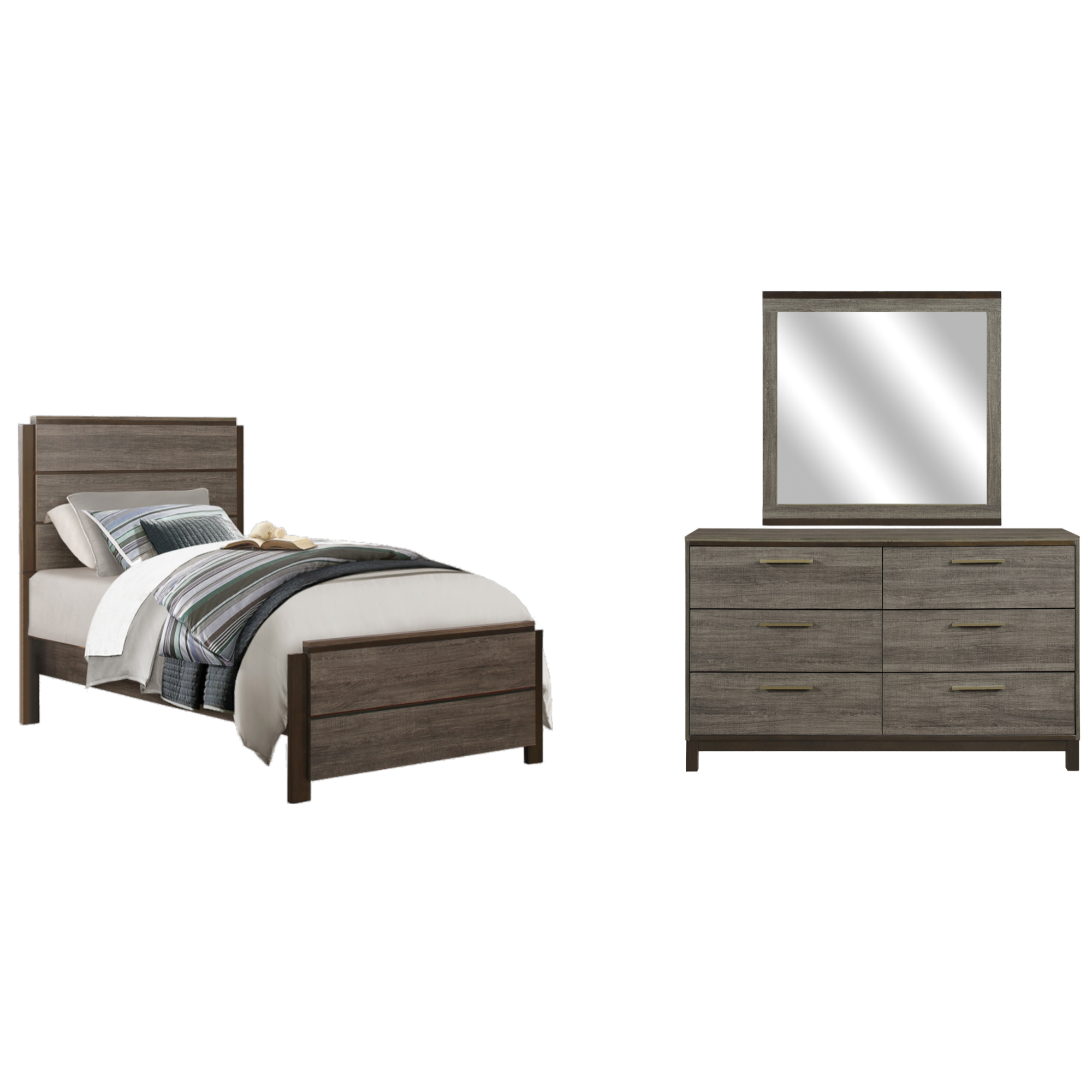 Vestavia Twin 3 Piece Bedroom Set