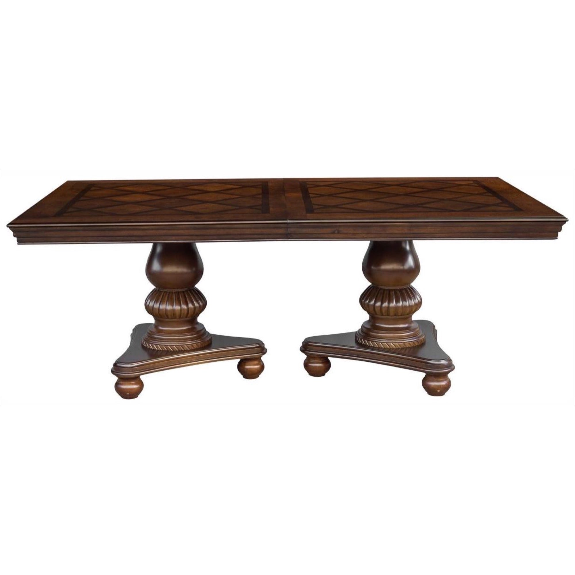 Lordsburg Double Pedestal Dining Table - Adams Furniture