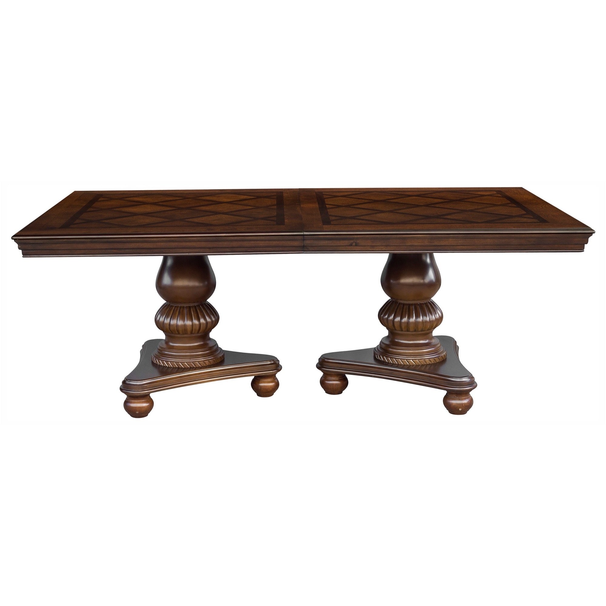 Lordsburg Double Pedestal Dining Table - Adams Furniture