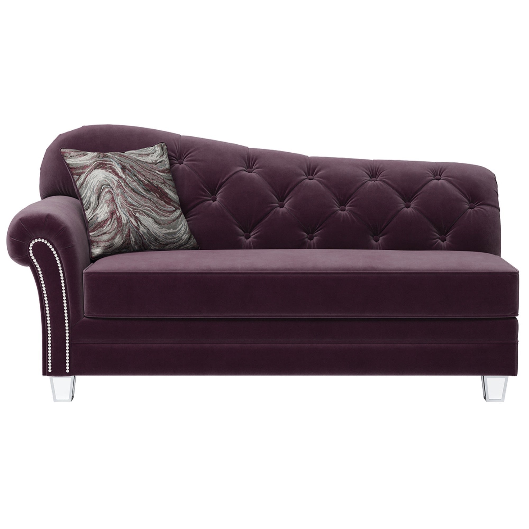 Bing Plum Chaise