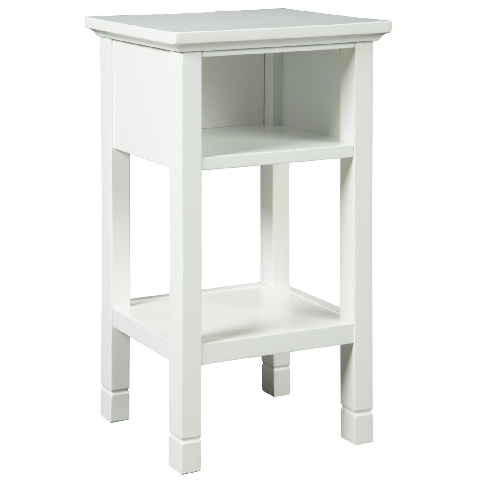Marnville White Accent Table, Accent Table, Ashley Furniture - Adams Furniture