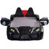 Trackster Kid's Race Car Bed with LED Lights