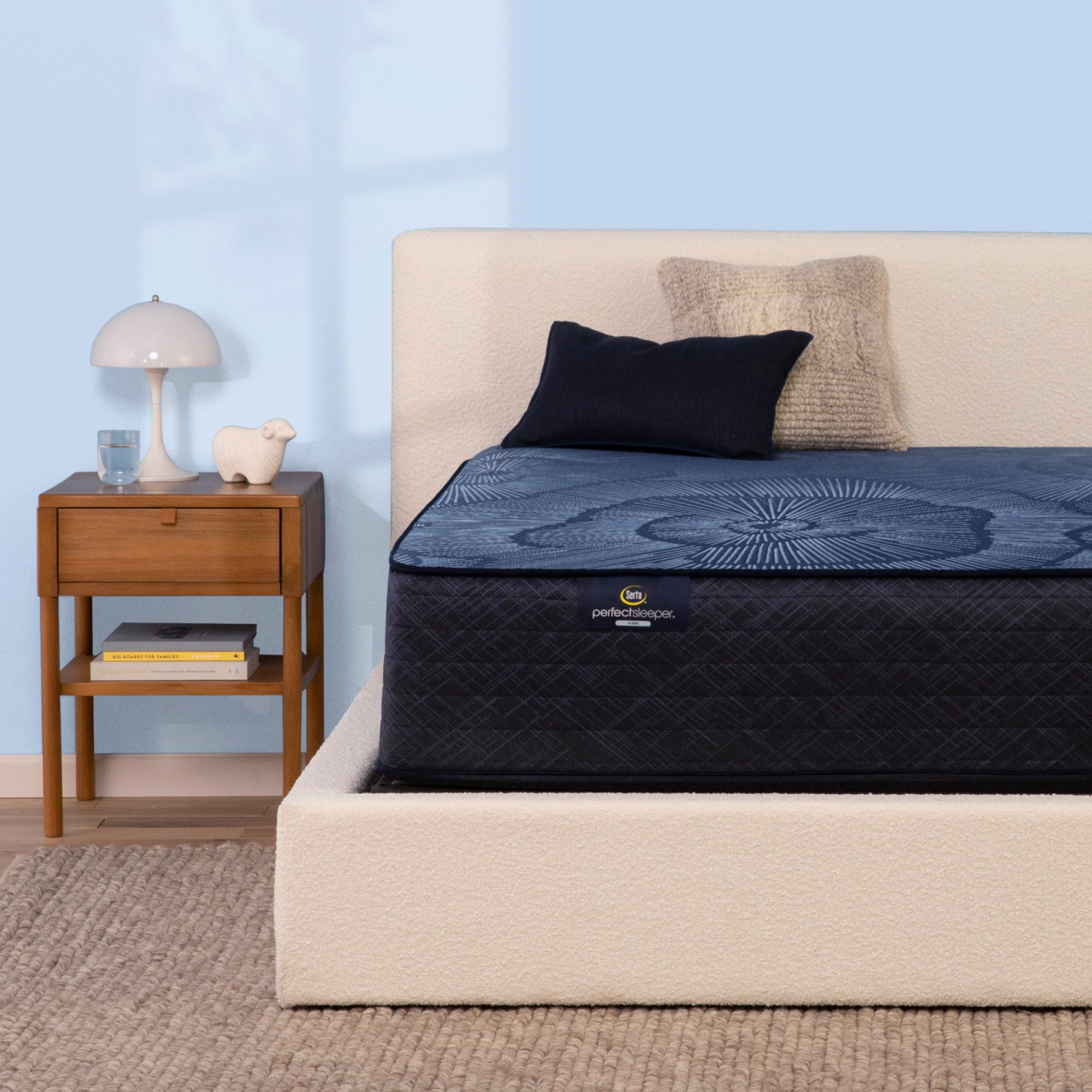 Serta Perfect Sleeper Hybrid Euphoric Nights Plush King Mattress - Adams Furniture