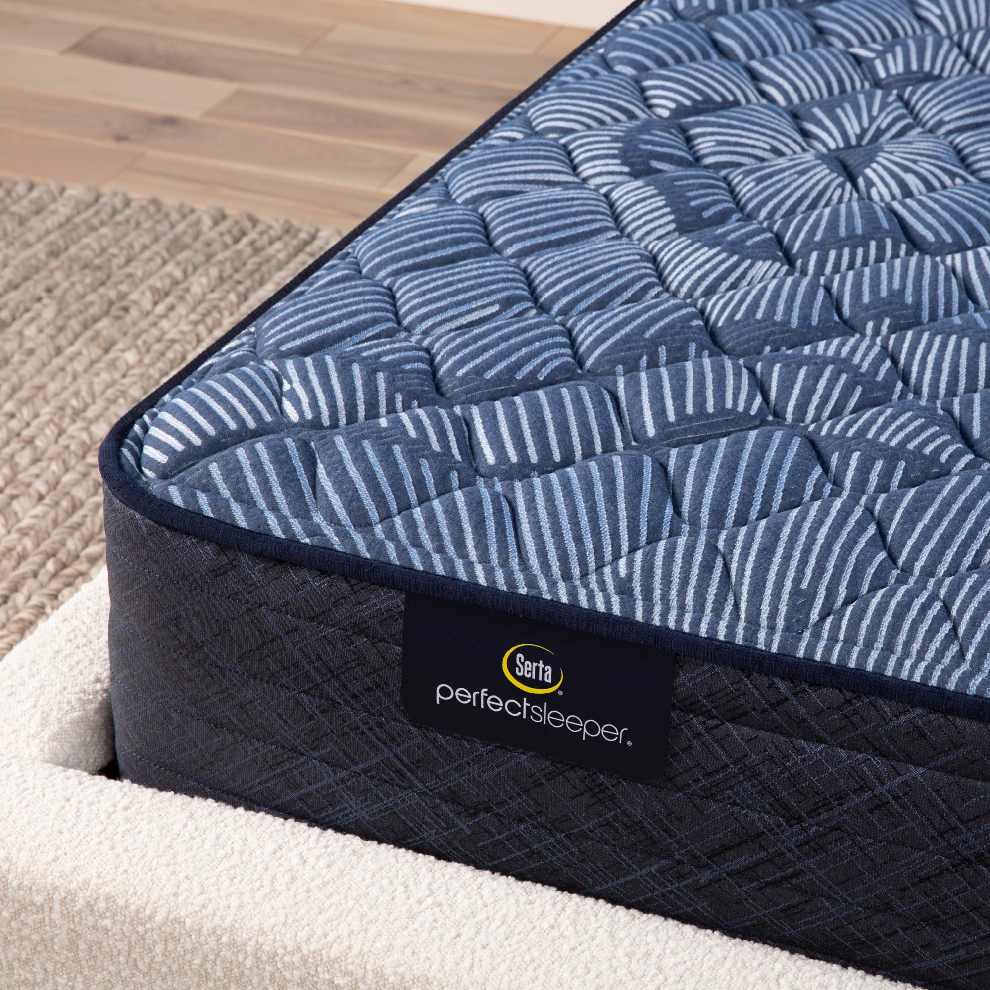 Serta Perfect Sleeper Cobalt Calm Extra Firm King Mattress - Adams Furniture