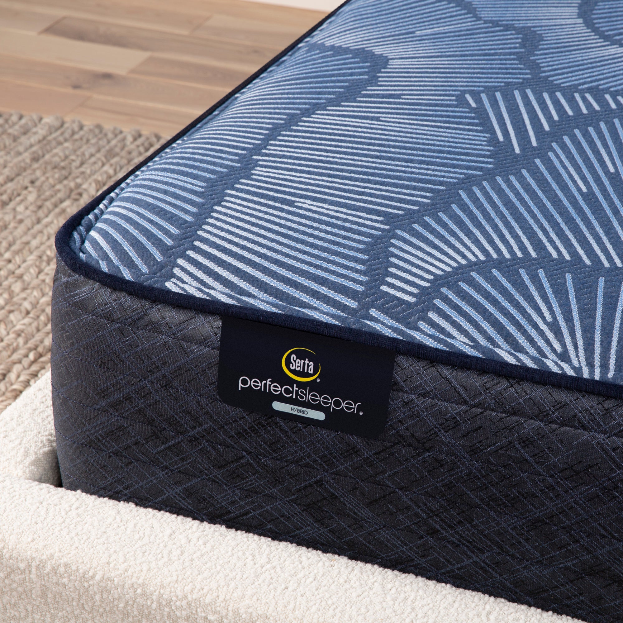 Serta Perfect Sleeper Hybrid Euphoric Nights Plush King Mattress - Adams Furniture
