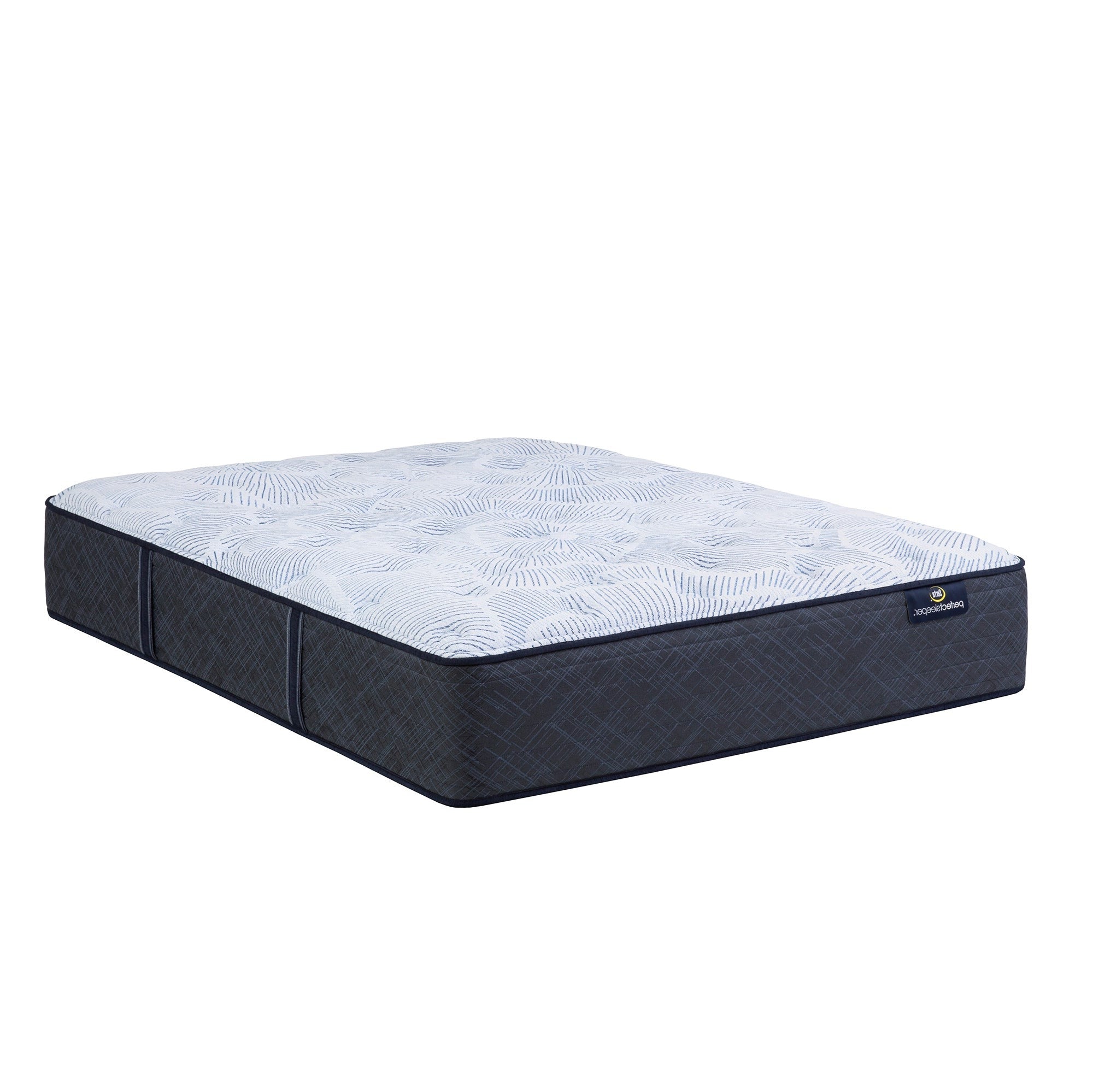 Serta Perfect Sleeper Blue Lagoon Plush King Mattress - Adams Furniture