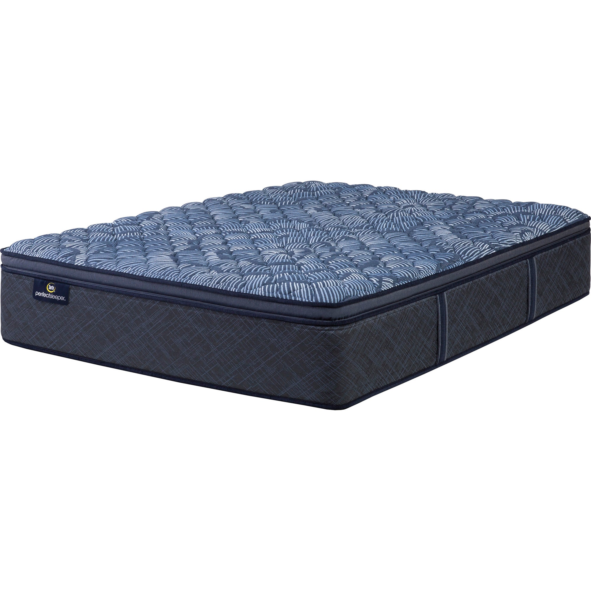 Serta Perfect Sleeper Cobalt Calm Medium Firm Pillow Top King Mattress - Adams Furniture