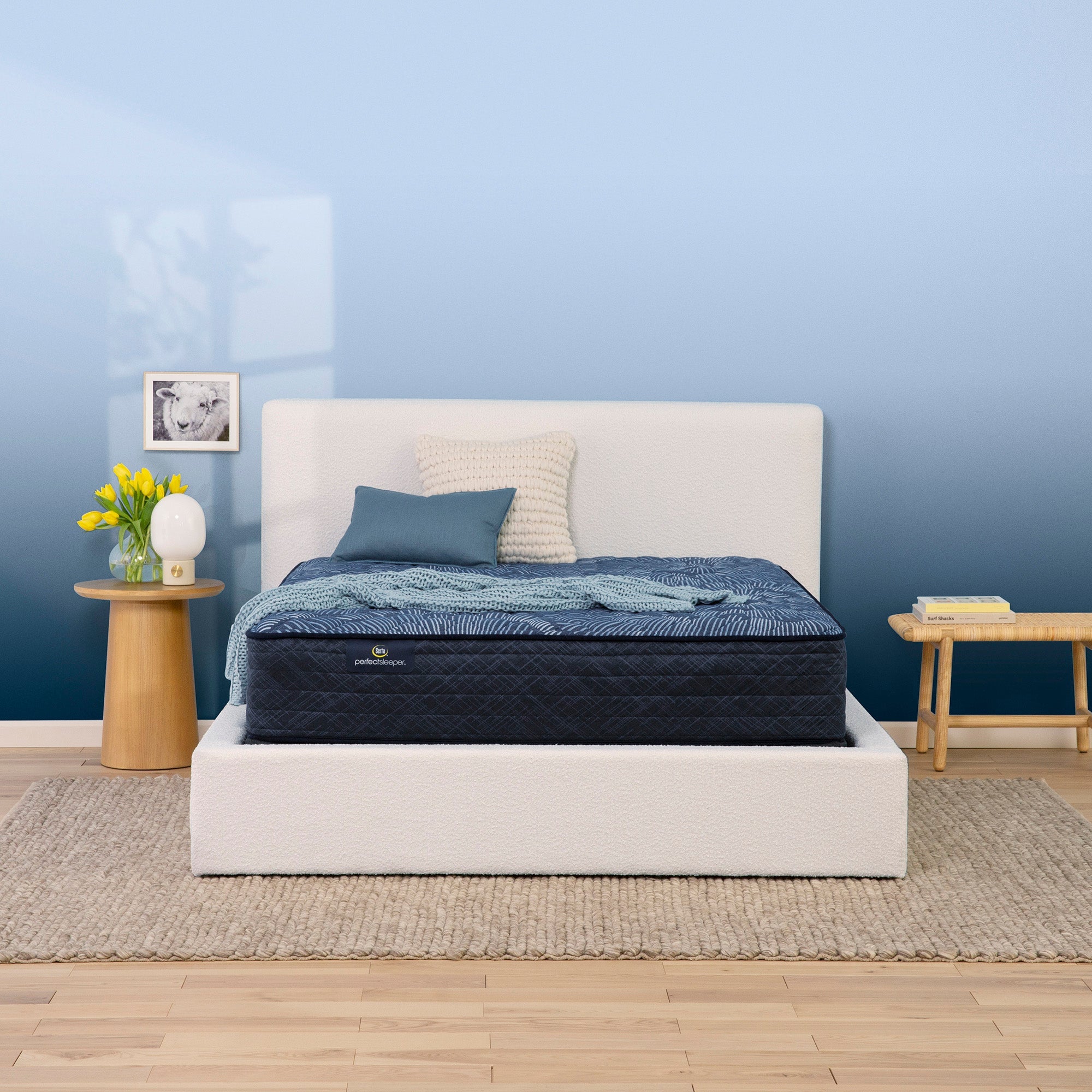 Serta Perfect Sleeper Cobalt Calm Extra Firm Full Mattress - Adams Furniture