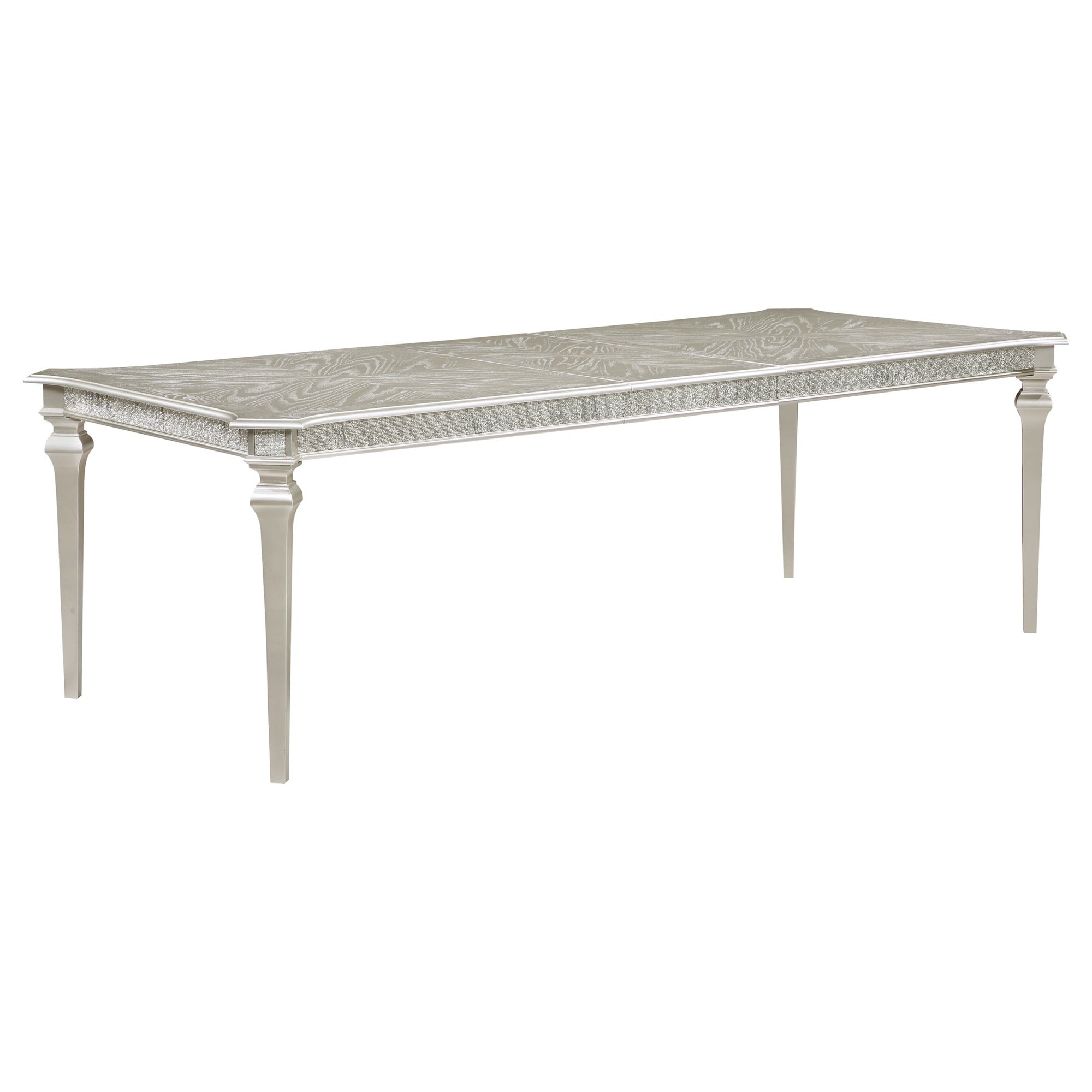 Evangeline Rectangular Dining Table With Extension Leaf