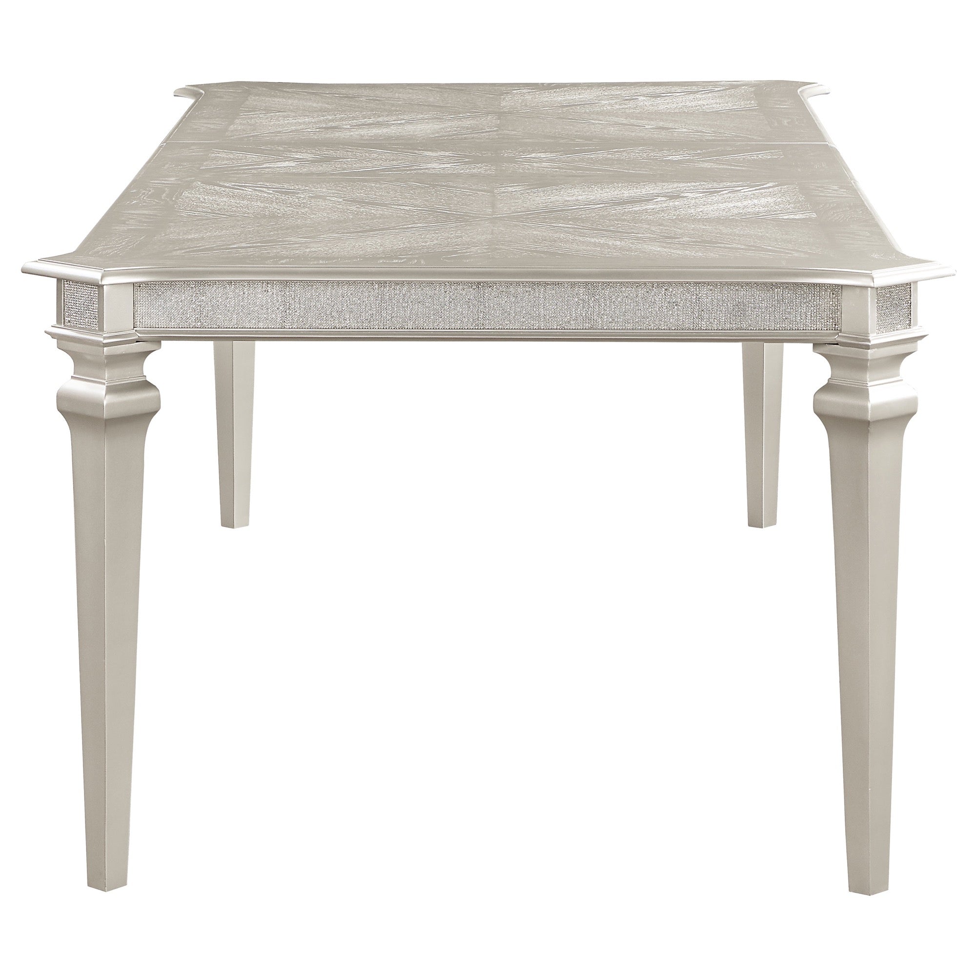 Evangeline Rectangular Dining Table With Extension Leaf