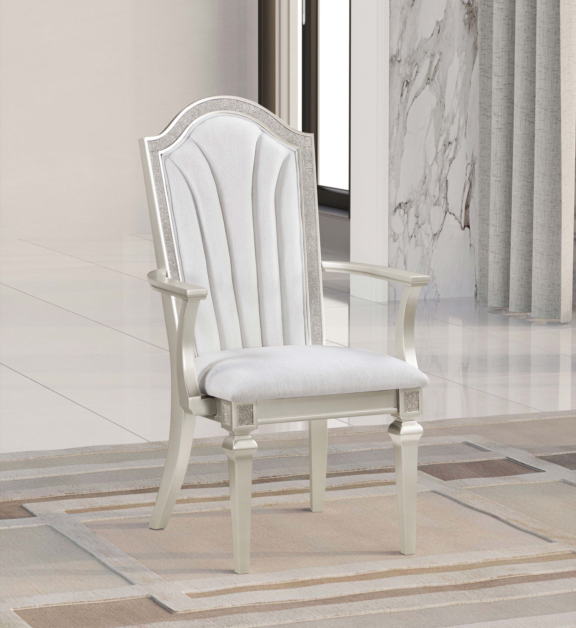 Evangeline Dining Arm Chair (Set Of 2)