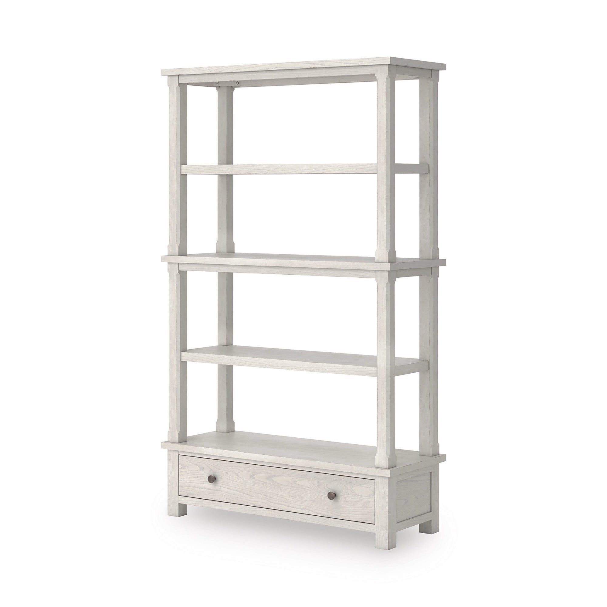 BOOKCASE, ANTIQUE WHITE - H742-70 (80506)