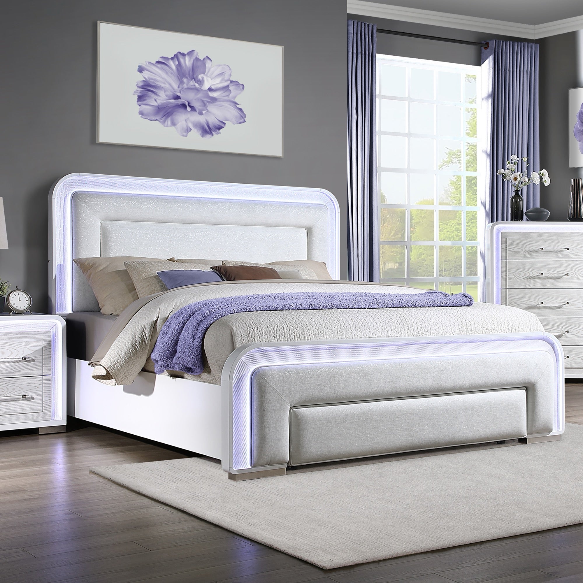 Savannah 5 Piece Queen Bedroom Set - Adams Furniture