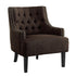 Chocolate Nailhead Accent Chair