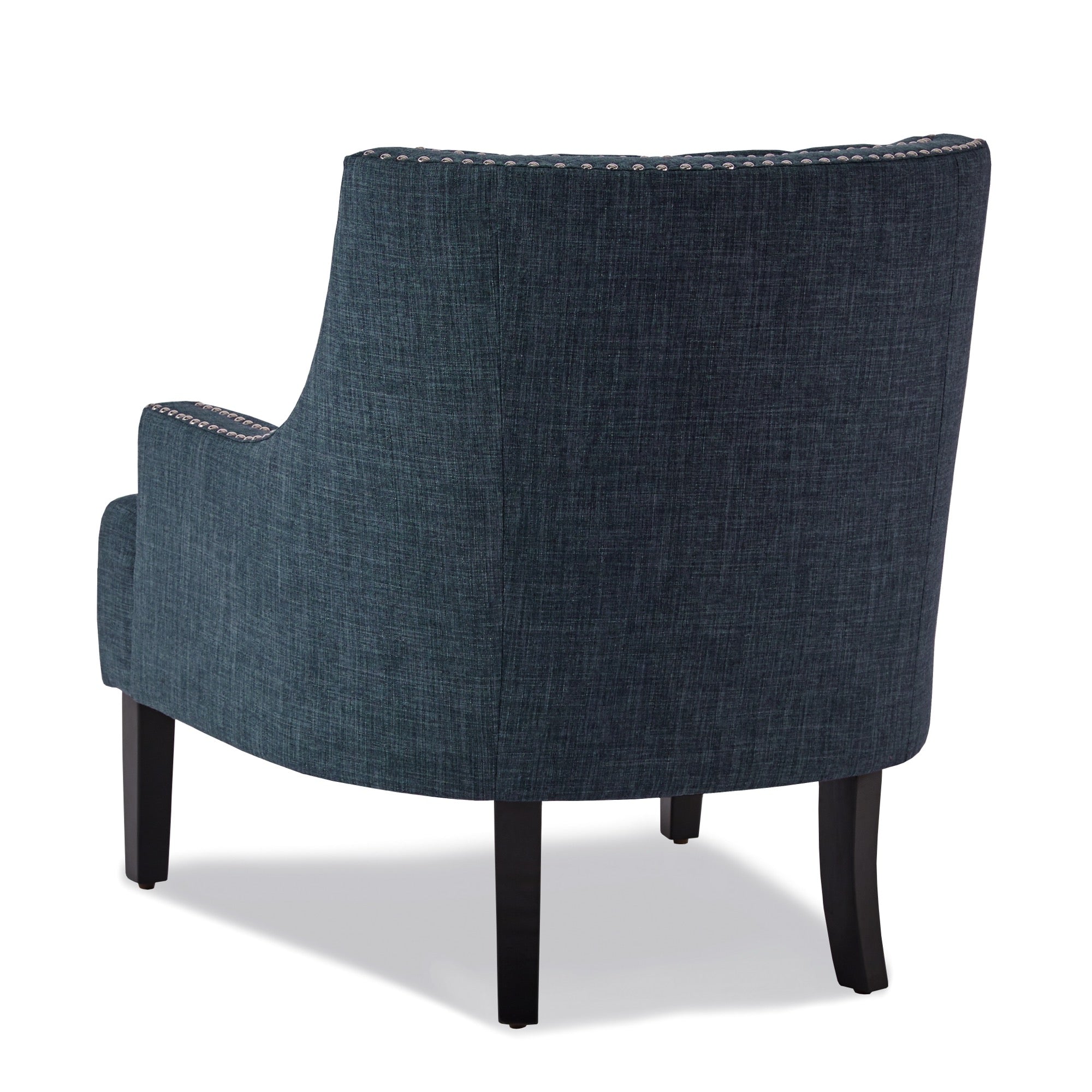 Indigo Nailhead Accent Chair - Adams Furniture
