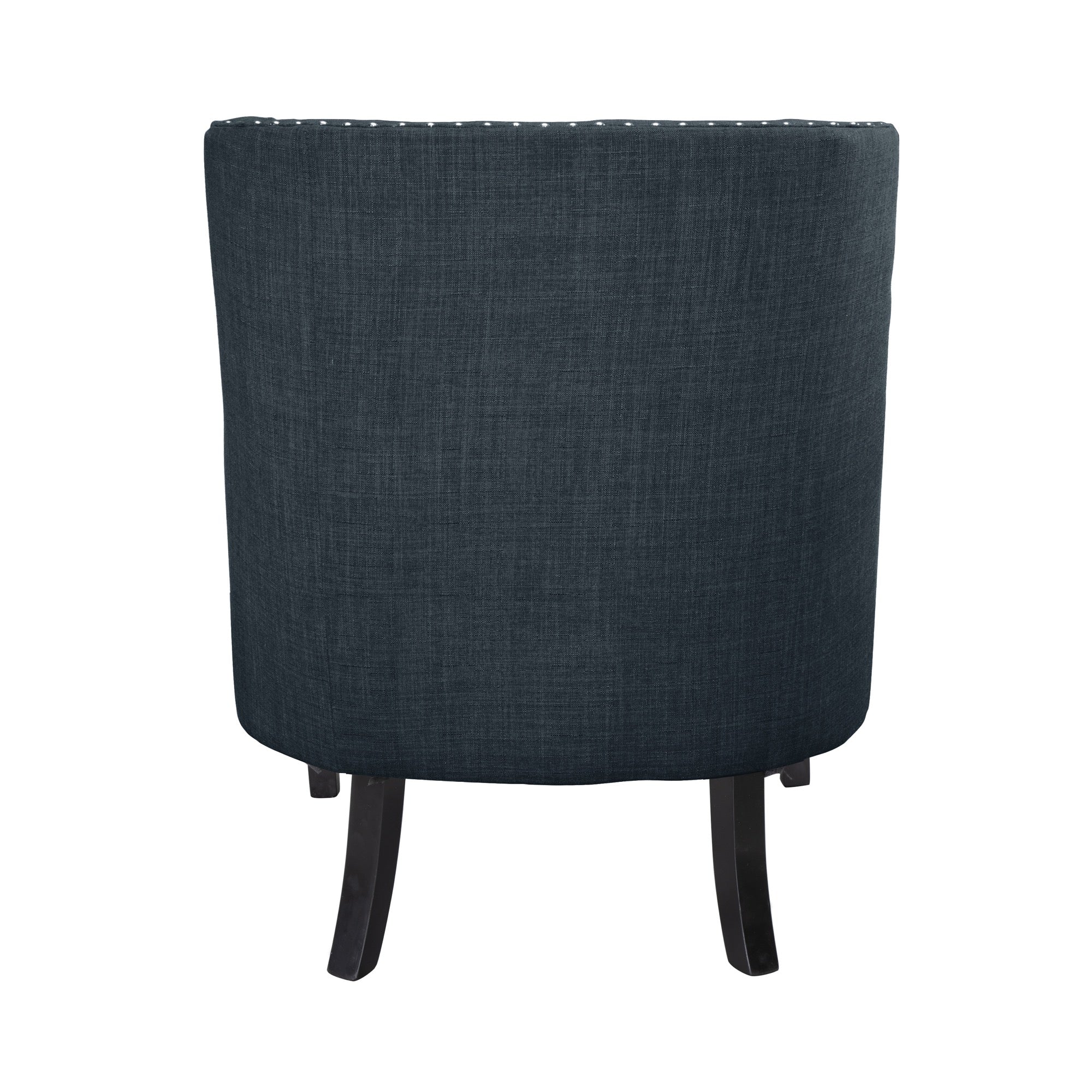 Indigo Nailhead Accent Chair - Adams Furniture