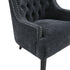 Black Nailhead Accent Chair