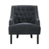 Black Nailhead Accent Chair