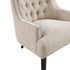 Beige Nailhead Accent Chair