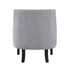 Grey Nailhead Accent Chair