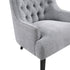 Grey Nailhead Accent Chair