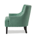 Green Nailhead Accent Chair