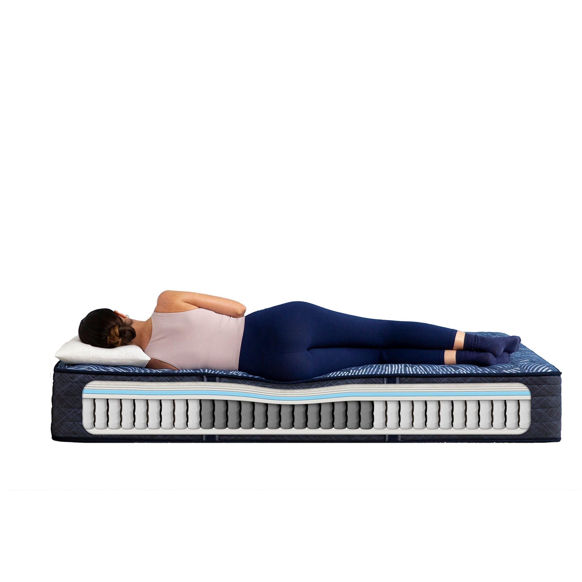 Serta Perfect Sleeper Cobalt Calm Extra Firm Full Mattress - Adams Furniture
