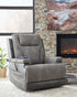 Slate Power Lift Recliner - Adams Furniture