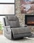Slate Power Lift Recliner - Adams Furniture