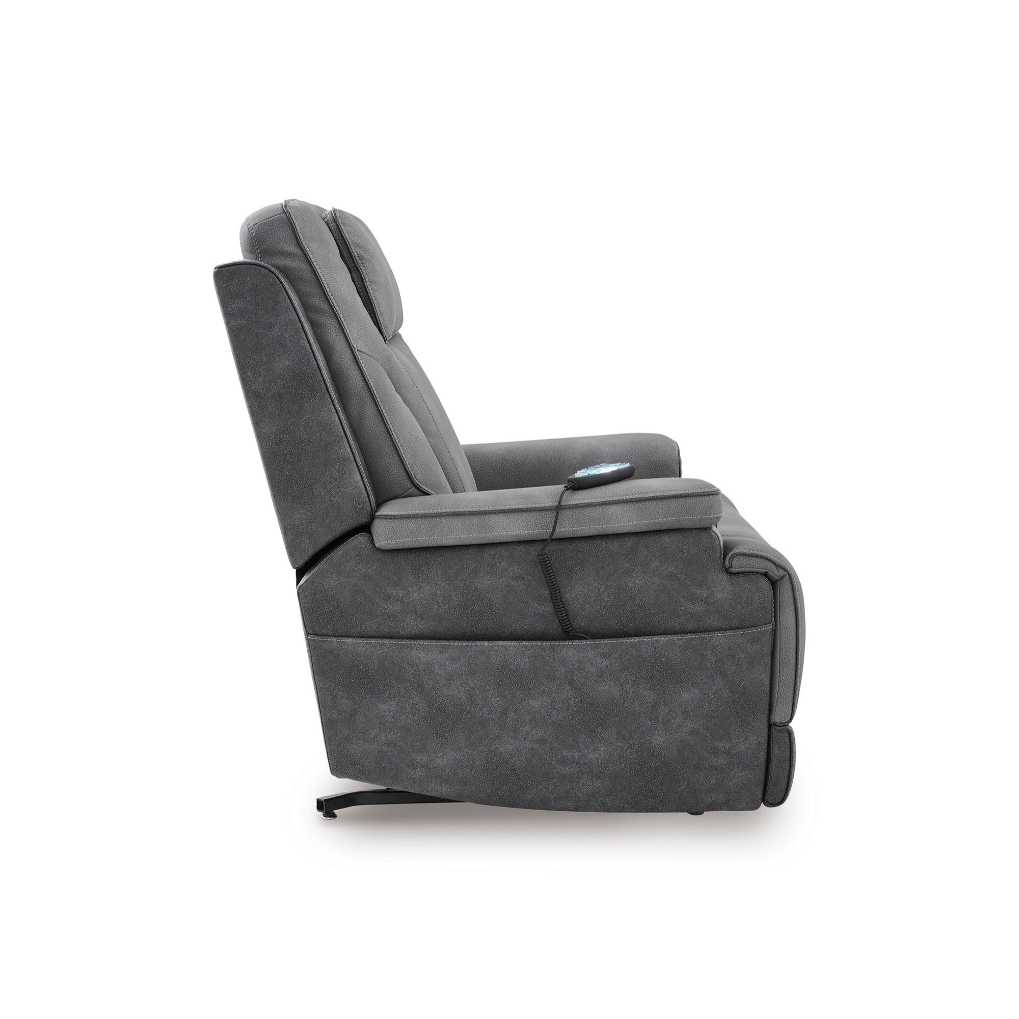 Slate Power Lift Recliner - Adams Furniture