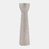 Ceramic 16" Bead Candle Holder, Silver