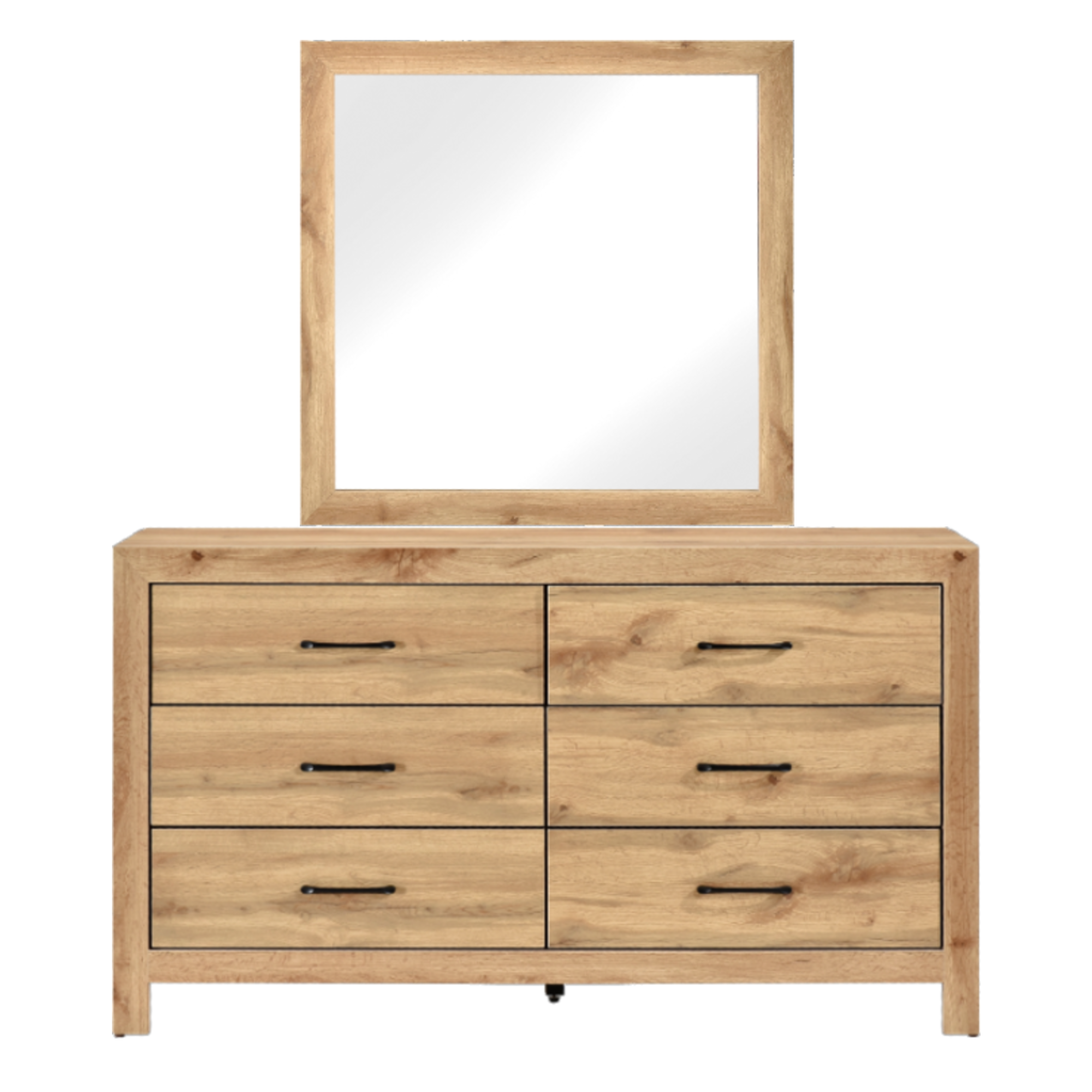 Noah Dresser & Mirror - Adams Furniture